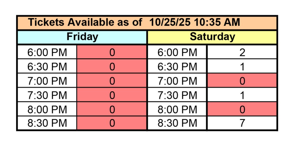 2025 Ticket Website Calculator.xls