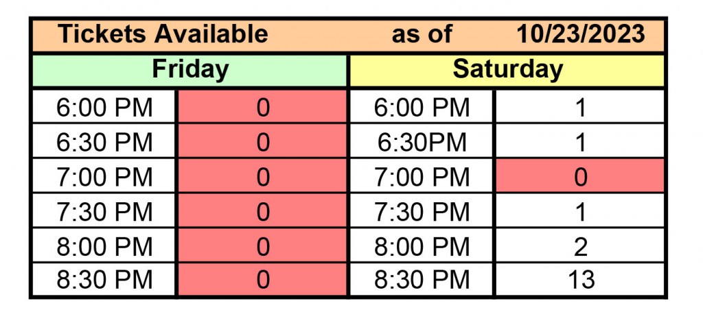Ticket Website Calculator.xls